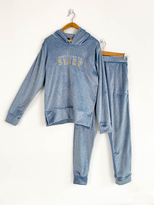 Sleep Embroidered PJ Pant Set