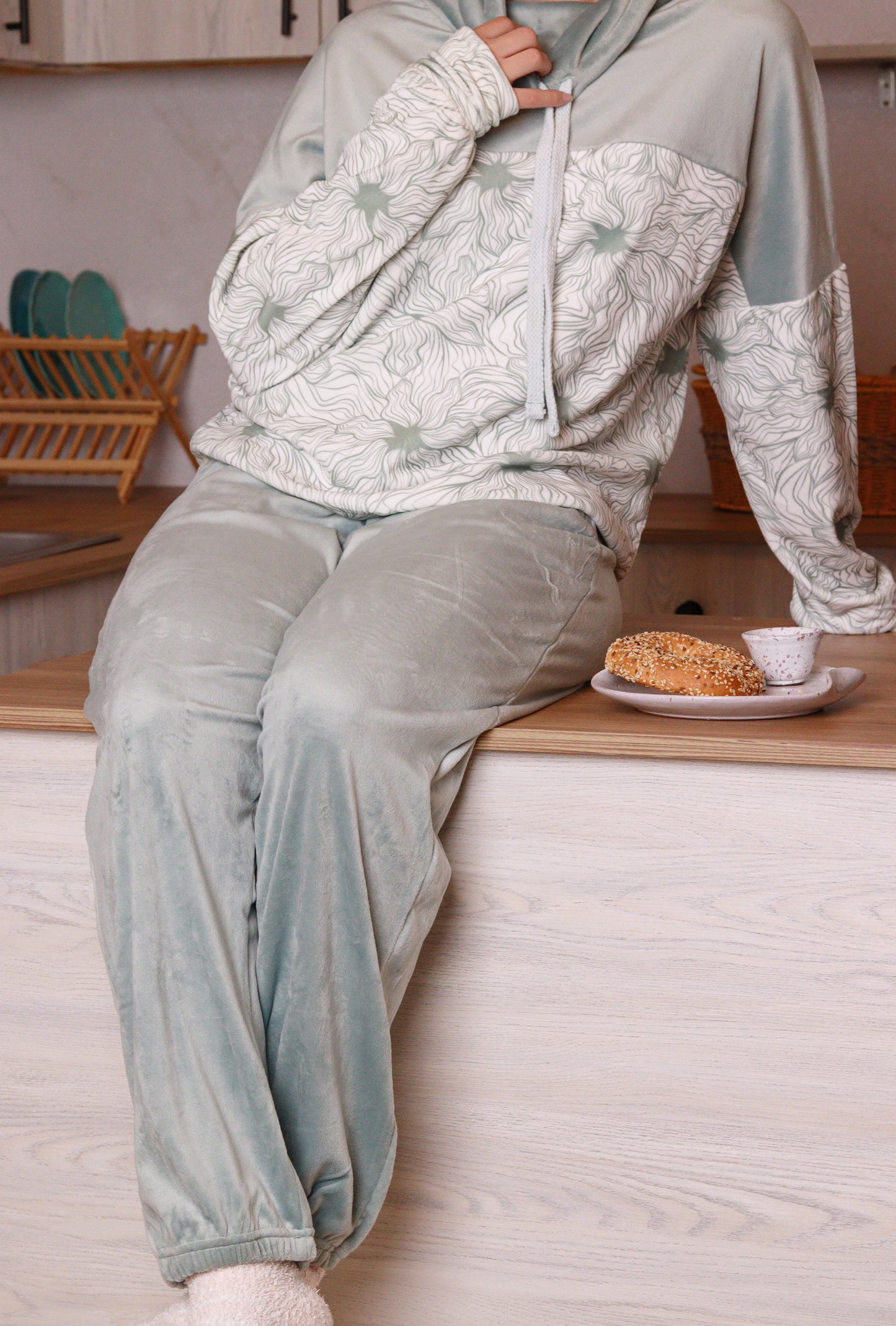Flowering Women Pant Set Women